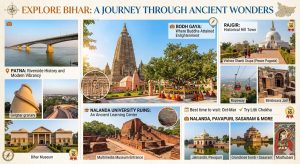 Top tourist places in Bihar travel guide